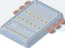 Figure 2. PhaseMod carrier platform made of SMC. All electrical contacts have been integrated into the platform